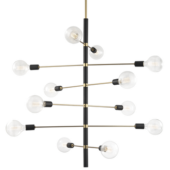Astrid Chandelier (6939|H178812-AGB/BK)