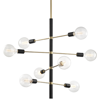 Astrid Chandelier (6939|H178808-AGB/BK)