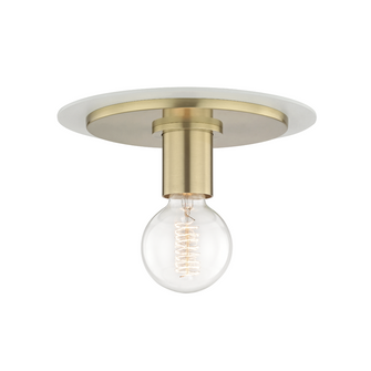 1 Light Small Flush Mount (6939|H137501S-AGB/WH)