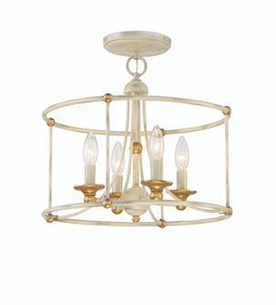 Westchester County - 4 Light Semi Flush (10|1049-701)