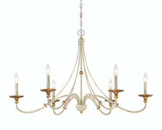 Westchester County - 6 Light - 40'' Chandelier (10|1046-701)