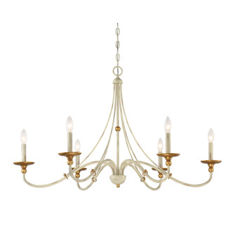 Westchester County - 6 Light - 40'' Chandelier (10|1046-701)