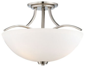 Overland Park - 3 Light Semi Flush (10|4962-84)