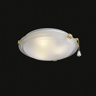 Three Light Polished Brass Fan Light Kit (39|K9366-22)