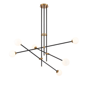 Cosmet- 6 Light Chandelier (77|P8151-681)