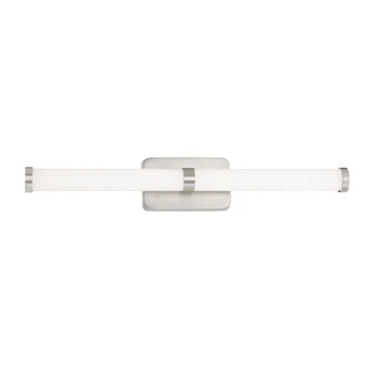 LED Bath with Steel, Glass and Brushed Nickel Finish (77|P575-084-L)