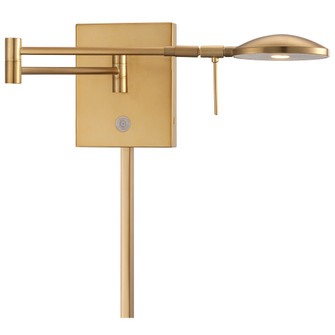 George's Reading Room™ - LED Swing Arm Wall Lamp (77|P4338-248)