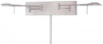 2 LIGHT LED SWING ARM WALL LAMP (77|P4329-084)