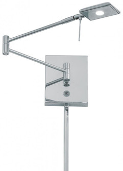 1 Light LED Swing Arm Wall Lamp (77|P4328-077)