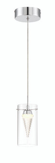 Funnel Cloud - 1 Light LED Mini Pendant (77|P20-077-L)