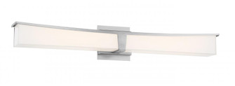 Plane - 1 Light LED Light Bath finished in Brushed Nickel (77|P1534-084-L)