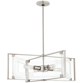 Crystal Clear - 4 Light Semi Flush (77|P1403-613)