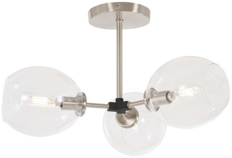 Nexpo - 3 Light Semi Flush (77|P1363-619)