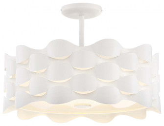 Coastal Current - LED Semi Flush (77|P1302-655-L)