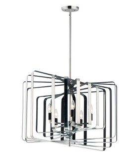 Radial-Multi-Light Pendant (19|28677PNBK)