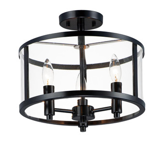 Sentinel-Semi-Flush Mount (19|25250CLBK)