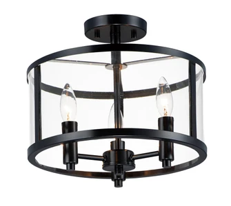 Sentinel-Semi-Flush Mount (19|25250CLBK)
