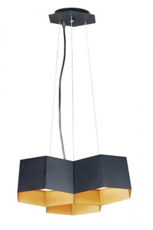Honeycomb-Pendant System (19|30334BKGLD)