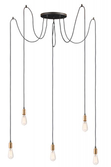 Early Electric-Multi-Light Pendant (19|12125BKAB)