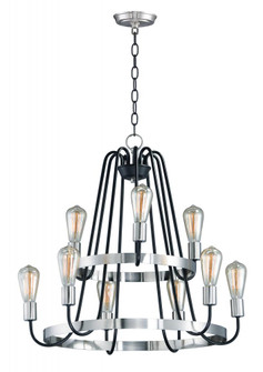 Haven-Multi-Tier Chandelier (19|11737BKSN)