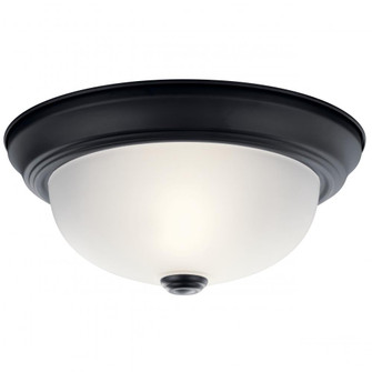 11.25'' 2 Light Flush Mount Black (2|8111BK)