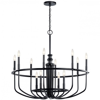 Chandelier 12Lt (2|52305BK)