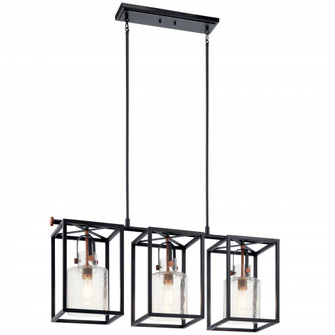 Linear Chandelier 3Lt (2|52033BK)