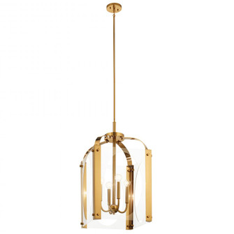 Pytel™ 4 Light Foyer Pendant Fox Gold (2|52024FXG)