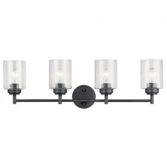 Winslow 4 Light Vanity Light Black (2|45887BK)