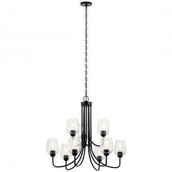 Chandelier 9Lt (2|44378BKCS)