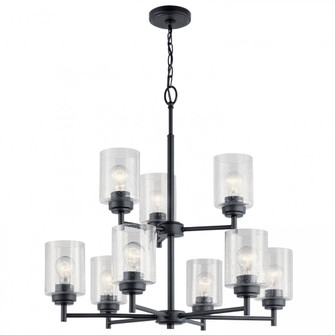 Chandelier 9Lt (2|44031BK)
