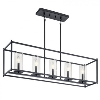 Linear Chandelier 5Lt (2|43995BK)