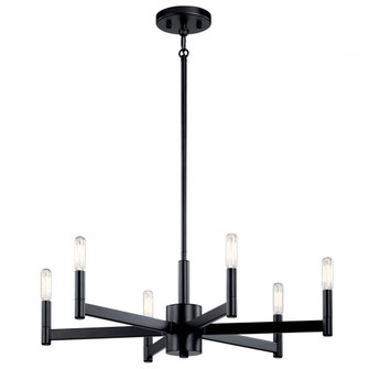 Chandelier 6Lt (2|43859BK)