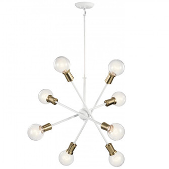 Chandelier 8Lt (2|43118WH)