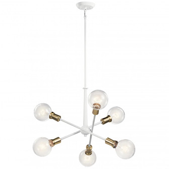 Chandelier 6Lt (2|43095WH)