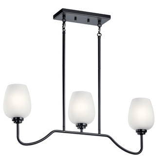 Linear Chandelier 3Lt (2|44379BK)