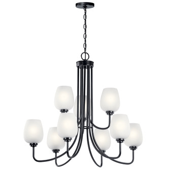 Chandelier 9Lt (2|44378BK)