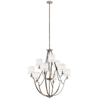 Thisbe™ 33'' 9 Light 2 Tier Chandelier Classic Pewter (2|43534CLP)