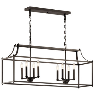 Morrigan 40'' 8 Light Linear Chandelier Olde Bronze (2|42497OZ)