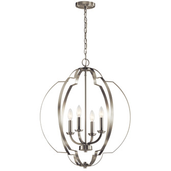Large Foyer Pendant 4Lt (2|42138NI)