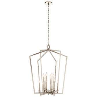 Abbotswell 12 Light Foyer Chandelier Polished Nickel (2|43496PN)