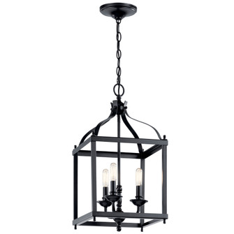 Indoor Pendant 3Lt (2|42566BK)