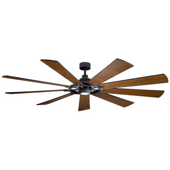 Gentry XL LED 85'' Fan Distressed Black (2|300285DBK)