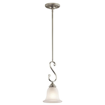 Monroe™ 1 Light Mini Pendant with LED Bulb Brushed Nickel (2|43162NIL18)