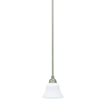 Langford™ 1 Light Mini Pendant with LED Bulbs Brushed Nickel (2|3482NIL18)