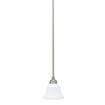 Langford™ 1 Light Mini Pendant with LED Bulbs Brushed Nickel (2|3482NIL18)