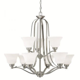 Langford™ 9 Light Chandelier with LED Bulbs Brushed Nickel (2|1784NIL18)