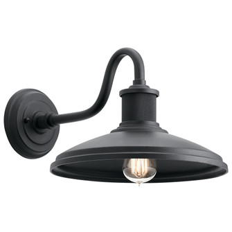 Allenbury 12'' 1 Light Outdoor Wall Light with Textured Black (2|49980BKT)