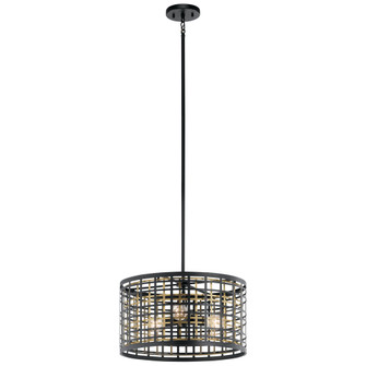 Pendant/Semi Flush 3Lt (2|44075BK)