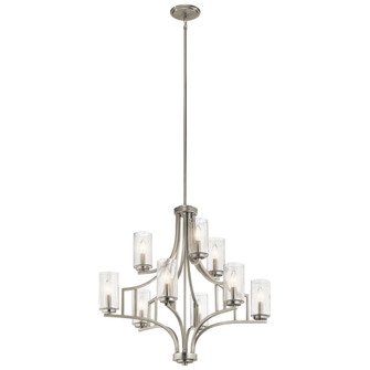 Vara 9 Light Chandelier Brushed Nickel (2|44073NI)